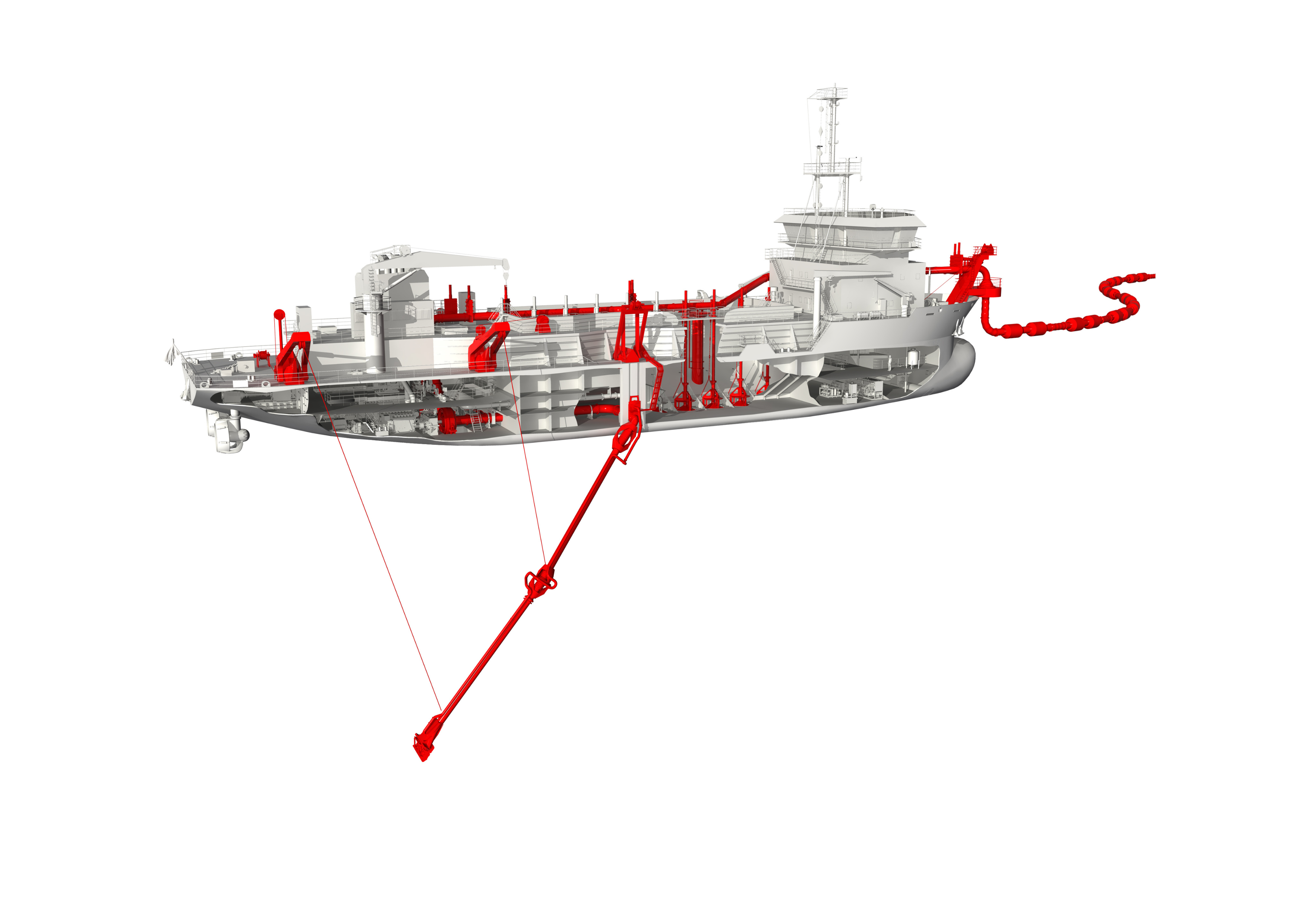 Dredge systems hopper dredgers | Create a high productivity TSHD